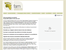 Tablet Screenshot of fam-togo.org